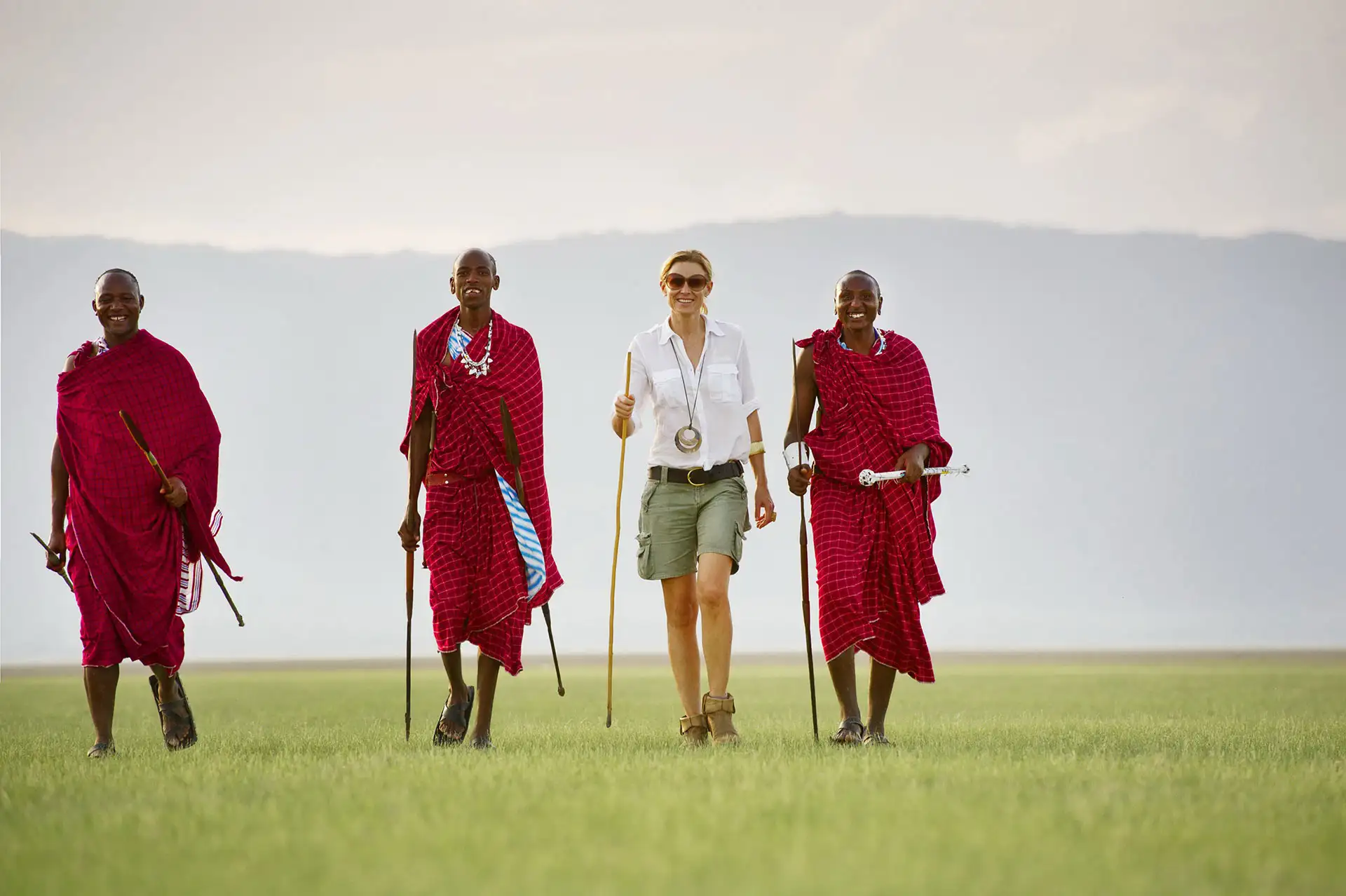 Ngorongoro Crater walking safari with smiling Maasai guide – a once-in-a-lifetime travel experience